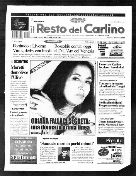 Il Resto del Carlino : giornale dell'Emilia